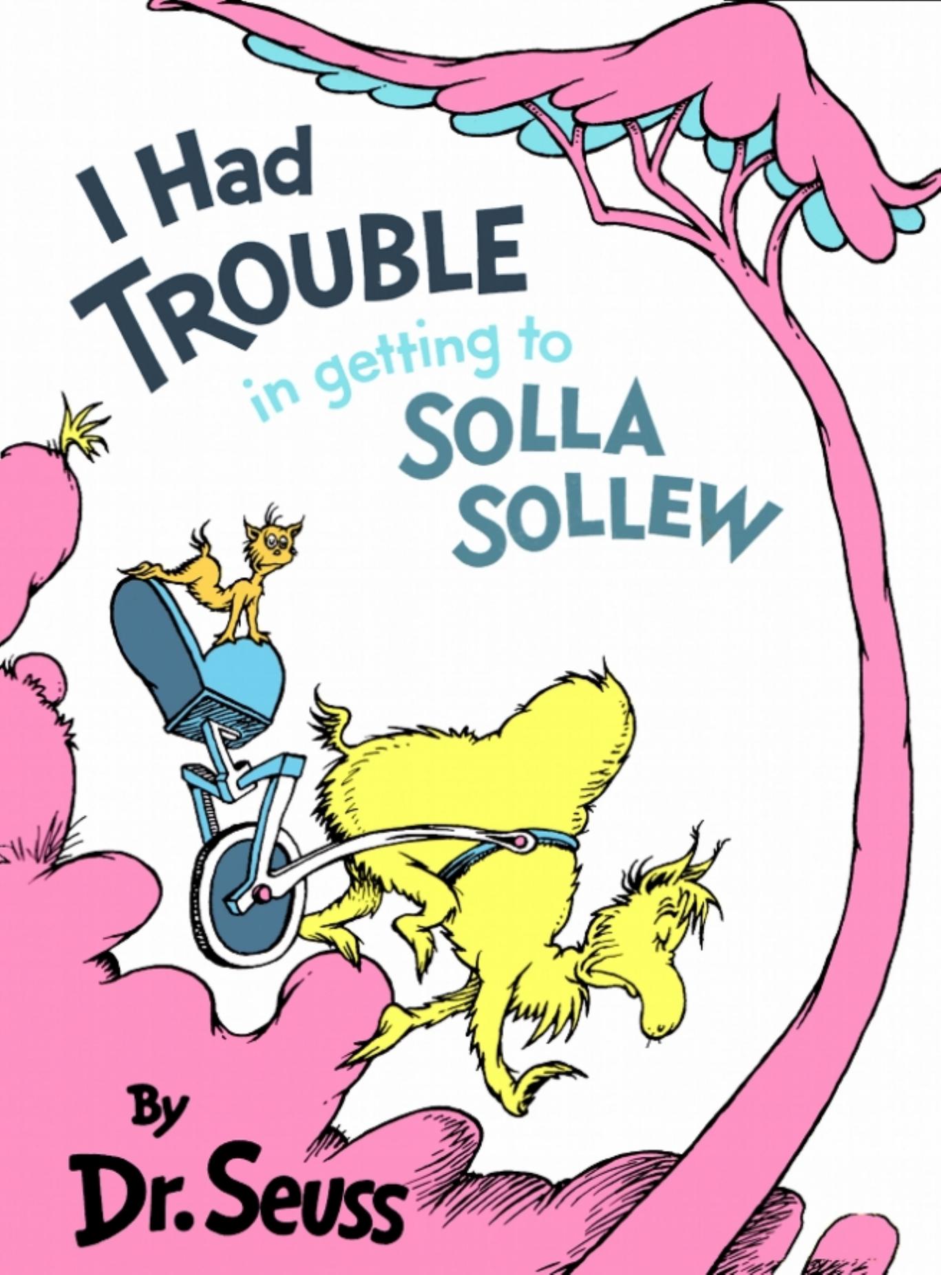 I Had Trouble in Getting to Solla sollew